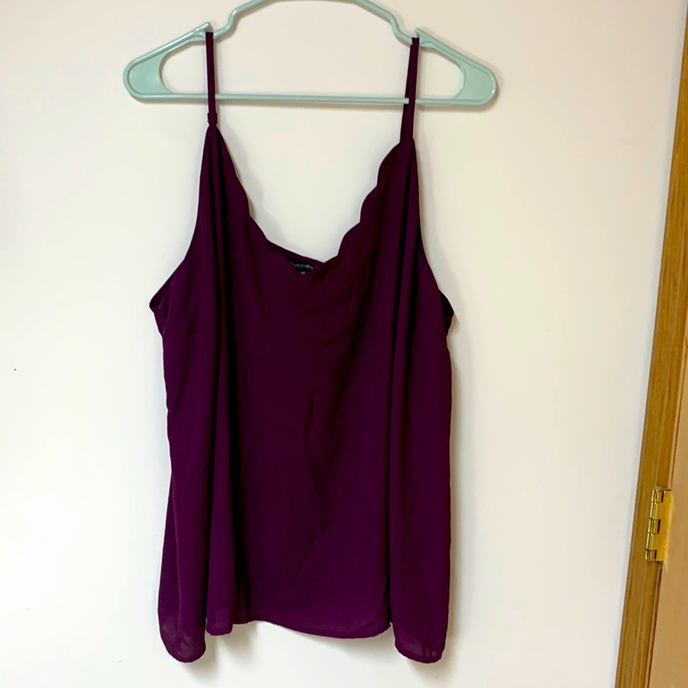 Stitch Fix Papermoon Scalloped Tank Top